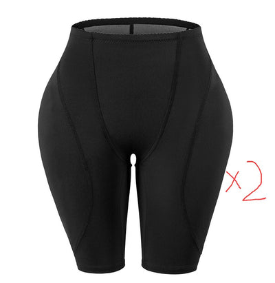 Belly Shaping Pants Women&#039;s Fake Hip Plump Hip Fake Butt Hip Lifting Underwear Plus Size With Hip Pad Postpartum Body Shaping Boxer Shaping Pants