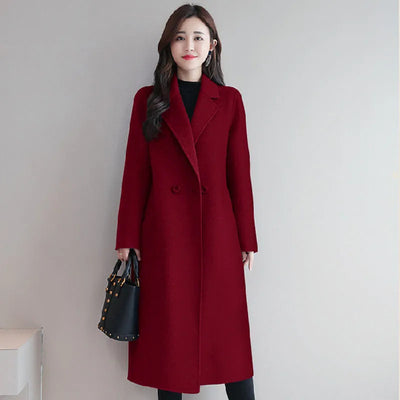 Mid-length Plus Size Loose Overcoat