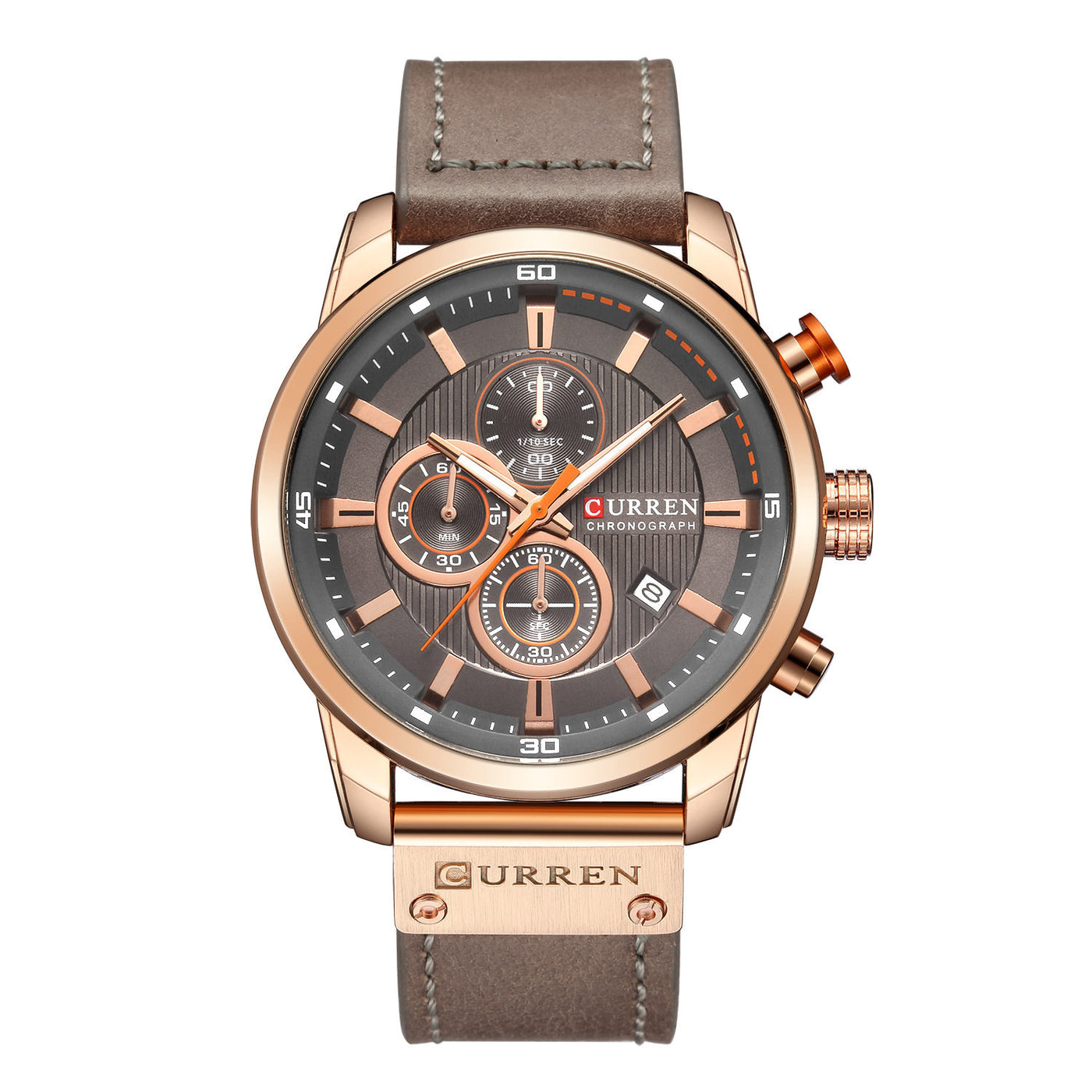 CURREN 8291 Casual Style Multi Function Quartz Watch Date Display Men Wrist Watch