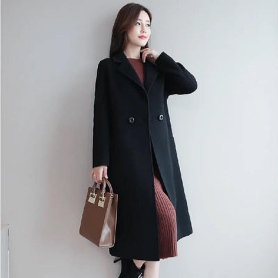 Mid-length Plus Size Loose Overcoat