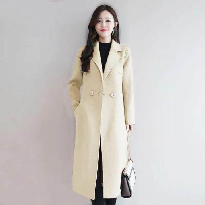 Mid-length Plus Size Loose Overcoat