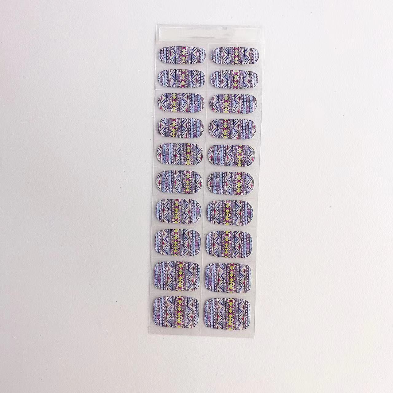 Uv Nail Stickers Solid Color Gel Nail Nail Solid Gel Phototherapy Stickers Half Baked Half Cured