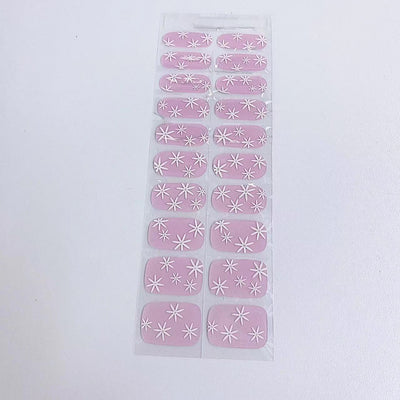 Uv Nail Stickers Solid Color Gel Nail Nail Solid Gel Phototherapy Stickers Half Baked Half Cured