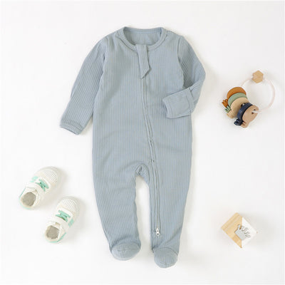 Baby Foot-wrapped Jumpsuit Style Baby Romper Romper Cotton Class A Children&#039;s Homewear Baby Jumpsuit