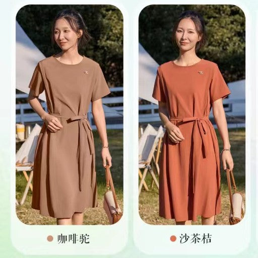 Summer Fashion Women&#039;s Dress Long Korean Loose Dress Slim