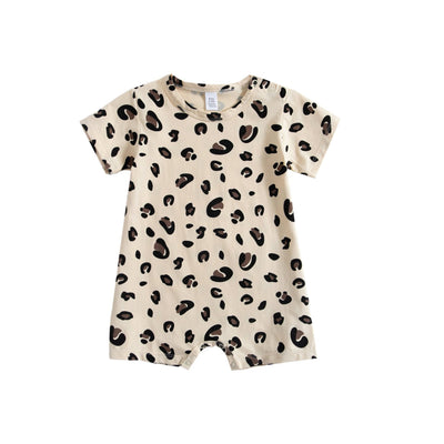 Thin Baby Clothes For Boys And Babies Summer Hakai Clothes For Girls And Babies Super Cute Short-sleeved Climbing Clothes Summer Western-style Jumpsuit