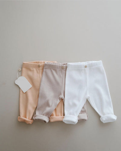 Children&#039;s Pants Spring And Autumn Pure Cotton Pants Men&#039;s And Women&#039;s Pants Solid Color High Stretch Leggings Striped Little Girl&#039;s Pants