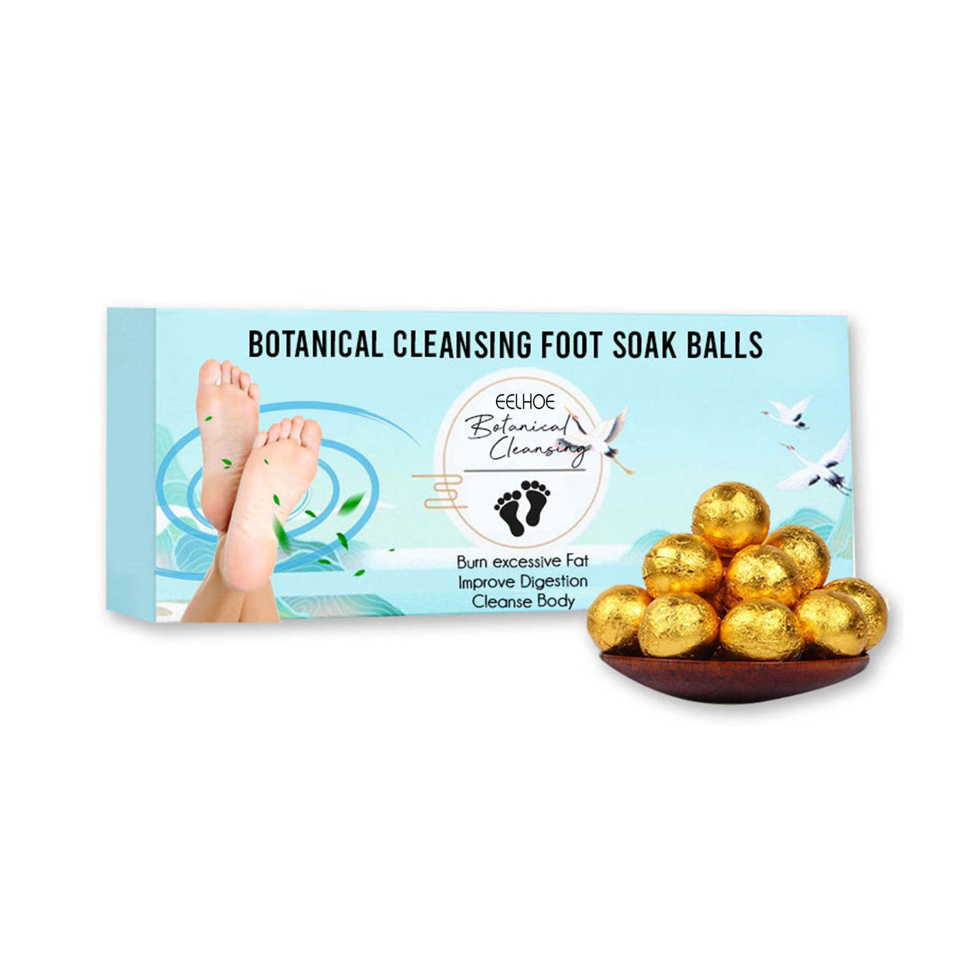 Ginger Sweat Slimming Foot Soak Balls