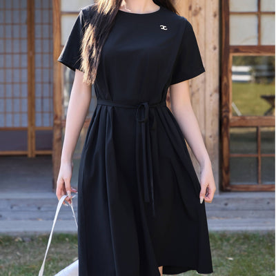 Summer Fashion Women&#039;s Dress Long Korean Loose Dress Slim