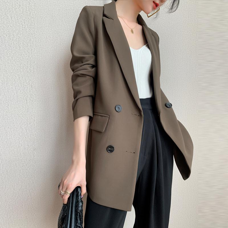 Suit Jacket Female Korean Version Loose Spring And Autumn New Trendy Net Red All-match Casual Suit Fashion Temperament Top