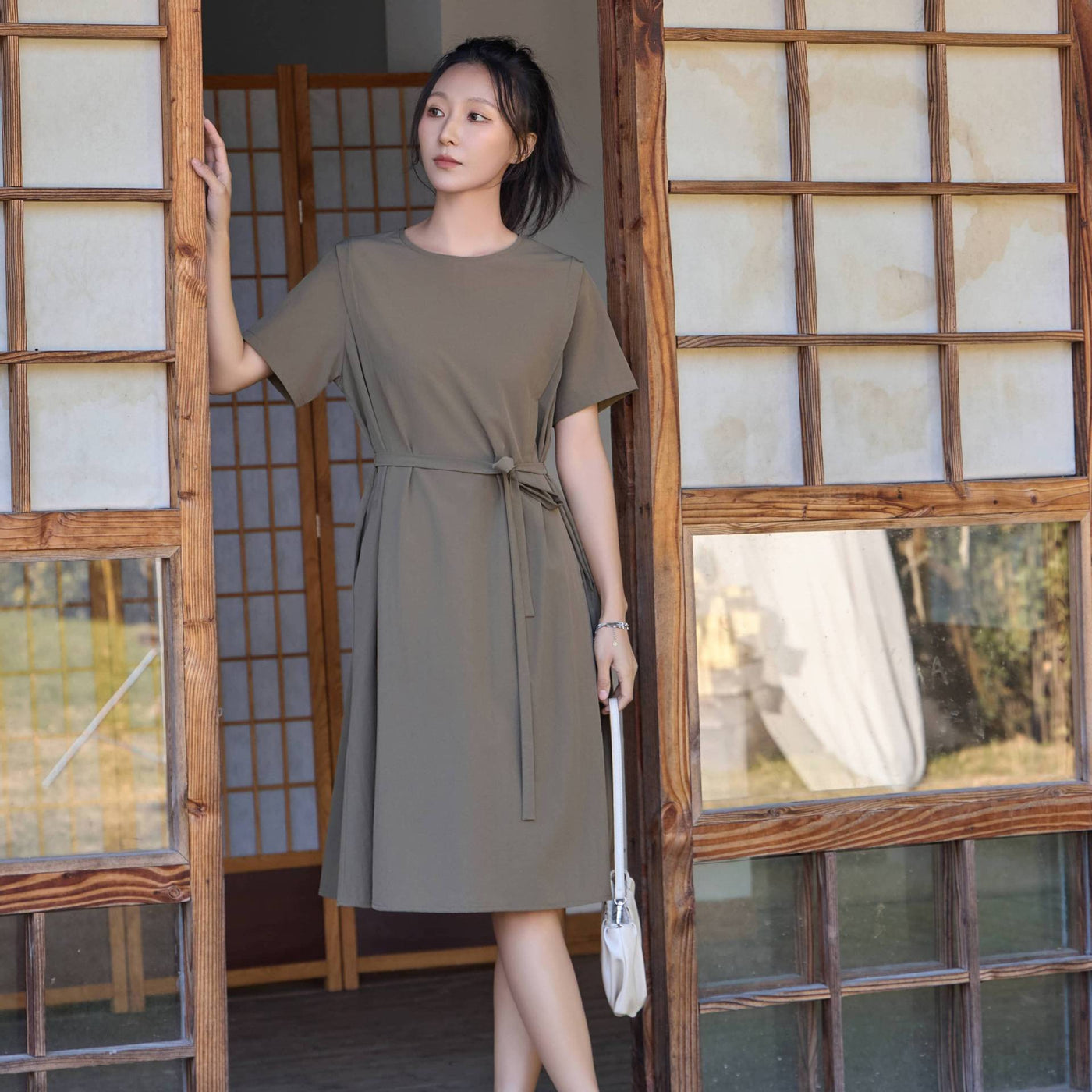 Summer Fashion Women&#039;s Dress Long Korean Loose Dress Slim