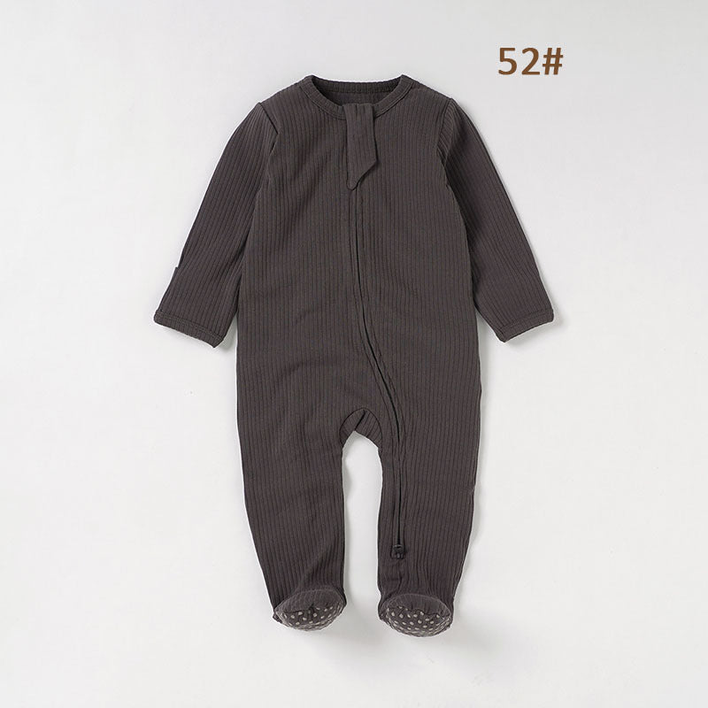 Baby Foot-wrapped Jumpsuit Style Baby Romper Romper Cotton Class A Children&#039;s Homewear Baby Jumpsuit