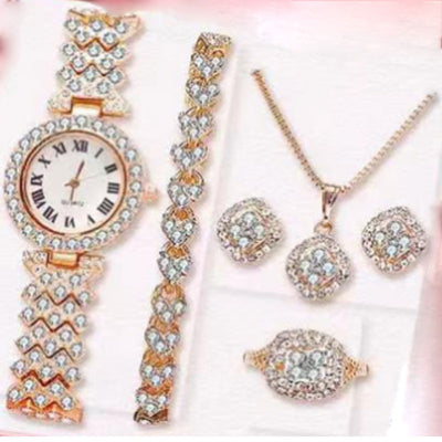 Fashion Roman Pattern Diamond Women&#039;s Watch Women&#039;s Watch Quartz Watch Bracelet Women&#039;s Watch