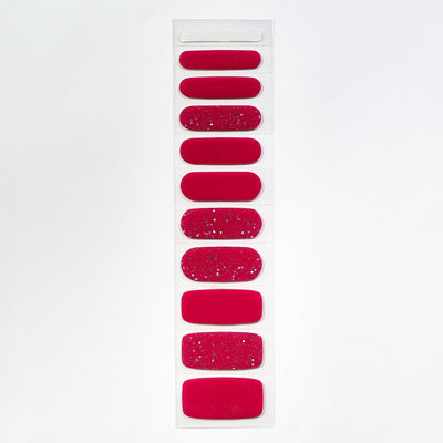 Uv Nail Stickers Solid Color Gel Nail Nail Solid Gel Phototherapy Stickers Half Baked Half Cured